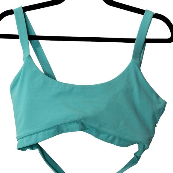 New L*Space Active Beau Top Sports Bra Evergreen Low Impact Women's Large NWT - Picture 5 of 8